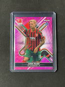 2021-22 Topps Finest Bundesliga Arne Maier Pink Wave Refractor 262/300