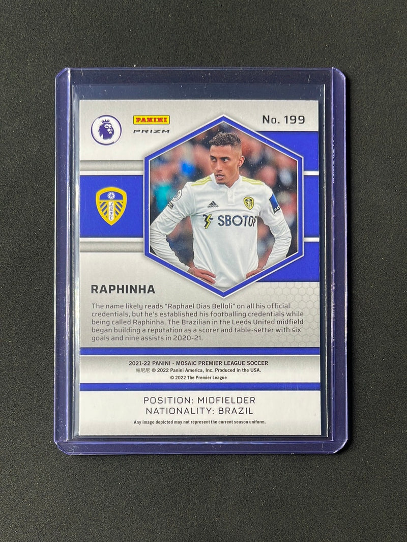 2021-22 Panini Mosaic EPL Raphinha Mosaic