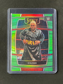 2022 Panini Select WWE Rikishi Concourse Neon Green 7/49