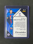 2020-21 Panini Chronicles Luka Milivojevic Chronicles Premier League Silver Circles