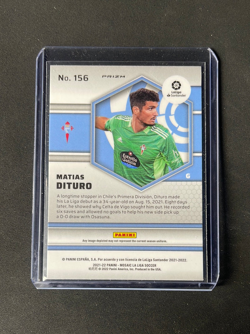 2021-22 Panini Mosaic La Liga Matias Dituro Silver