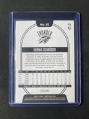 2020-21 Panini NBA Hoops Dennis Schroder Neon Green