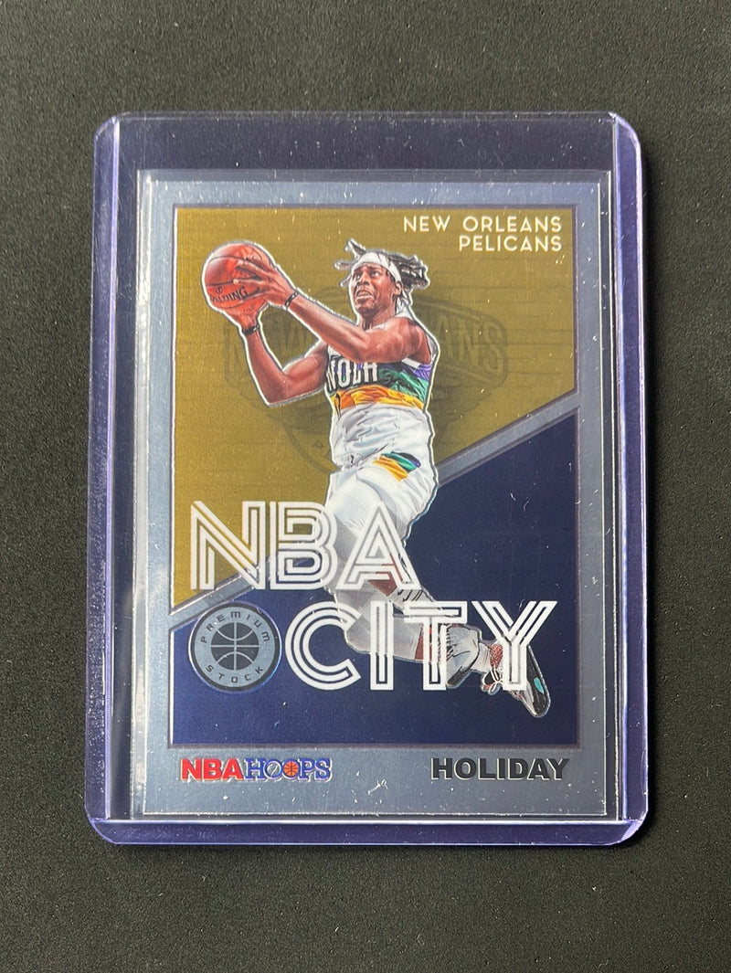 2019-20 Hoops Premium Jrue Holiday NBA City