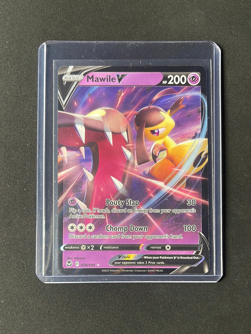 Pokemon TCG Silver Tempest Mawile V 70/195