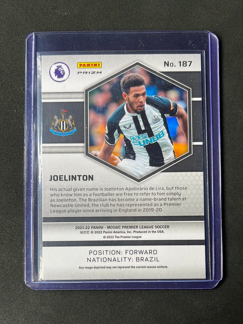 2021-22 Panini Mosaic EPL Joelinton Silver