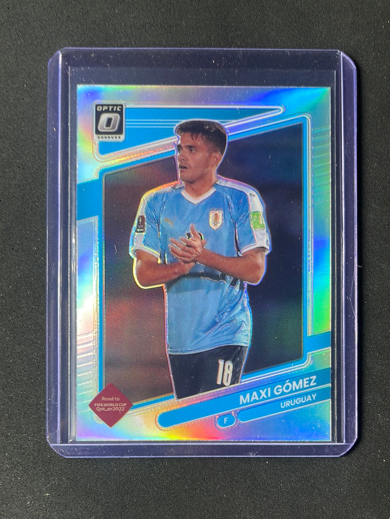 2021-22 Panini Donruss Road To Qatar Maxi Gomez Optic Silver