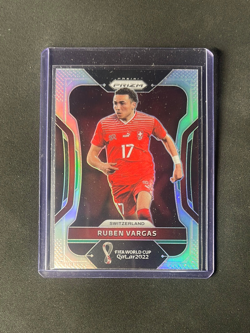 2022 Panini Prizm FIFA World Cup Qatar Ruben Vargas Silver Prizm