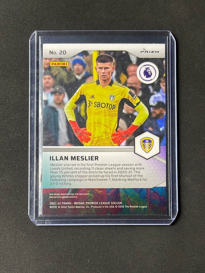 2021-22 Panini Mosaic EPL Illan Meslier Pitch Masters