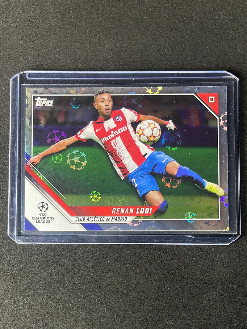 2021-22 Topps UEFA Champions League Renan Lodi Starball