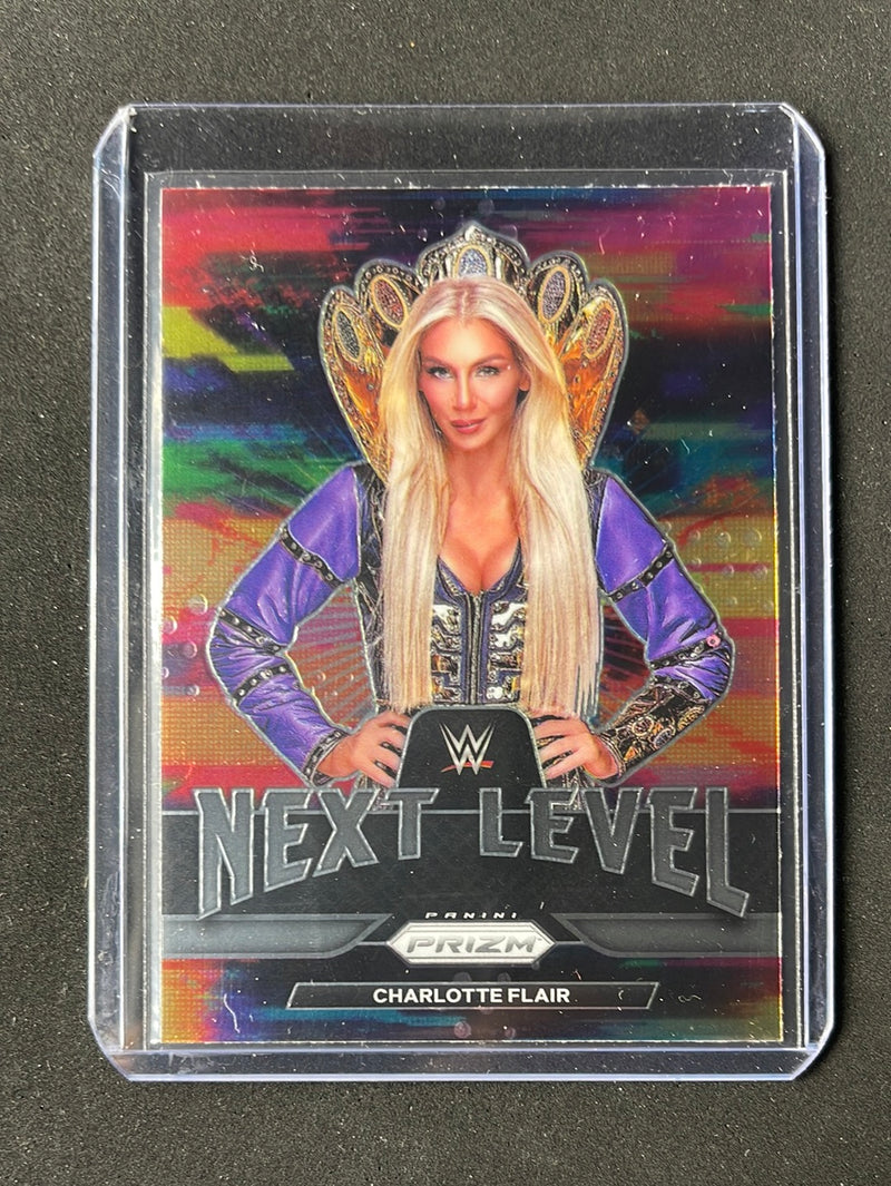 2022 Prizm WWE Charlotte Flair Next Level