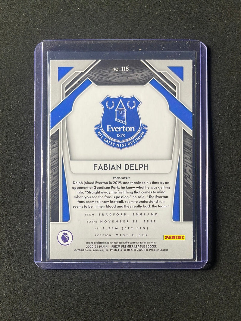 2020-21 Panini Prizm Premier League Fabian Delph Breakaway Prizm