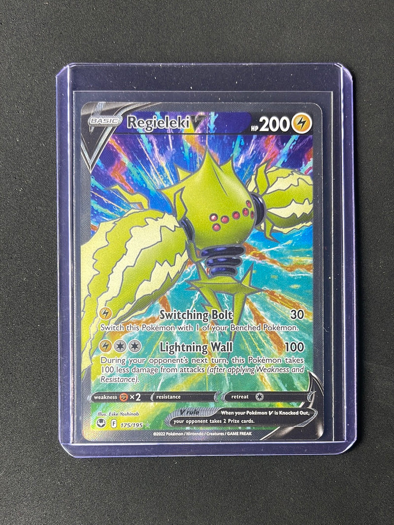 Pokemon TCG Silver Tempest Regieleki V 175/195 Pokemon TCG Silver Tempest Regieleki V 175/195