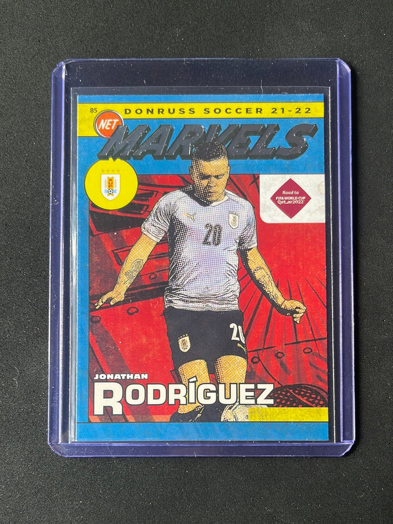 2021-22 Panini Donruss Road To Qatar Jonathan Rodriguez Net Marvels