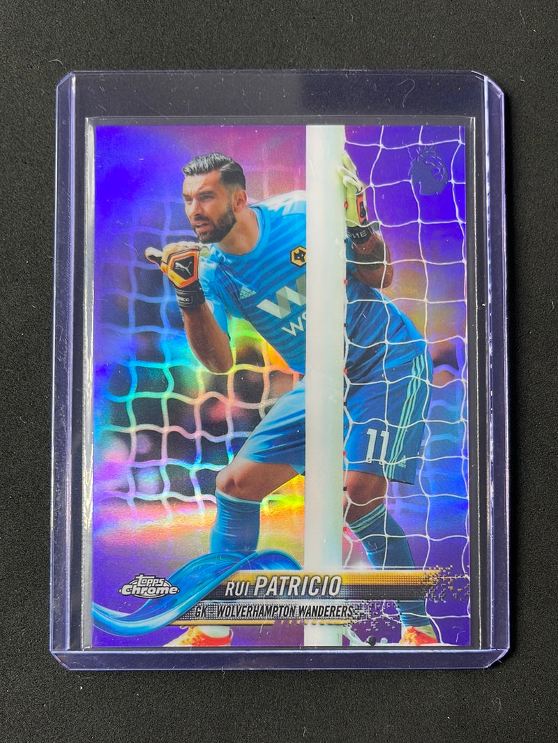 2018-19 Topps Chrome Premier League Rui Patricio Purple 90/250