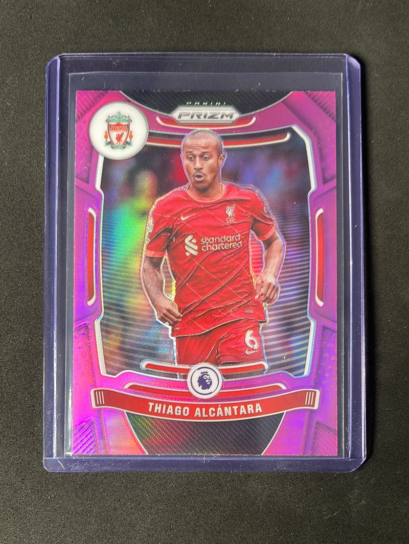 2021-22 Panini Prizm Premier League Thiago Alcantara Pink