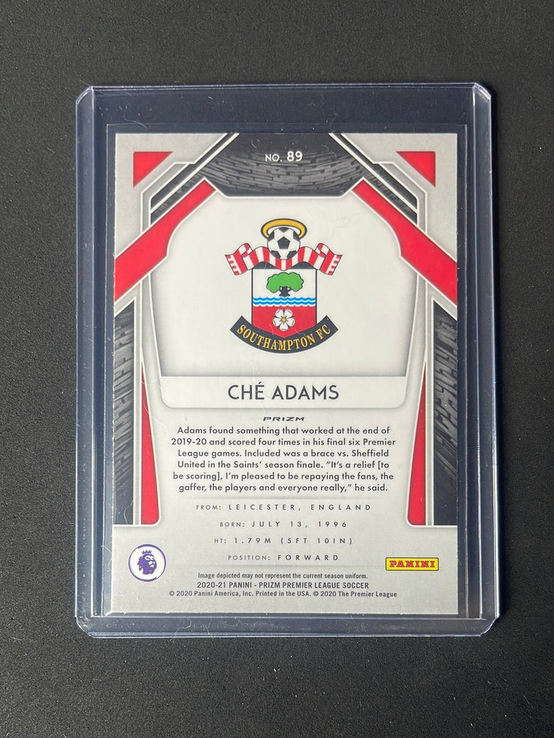 2020-21 Panini Prizm Premier League Che Adams Blue/Yellow/Green Choice Prizm