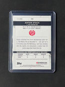 2021-22 Topps Finest Bundesliga Anton Stach Purple Refractor Autograph 77/99