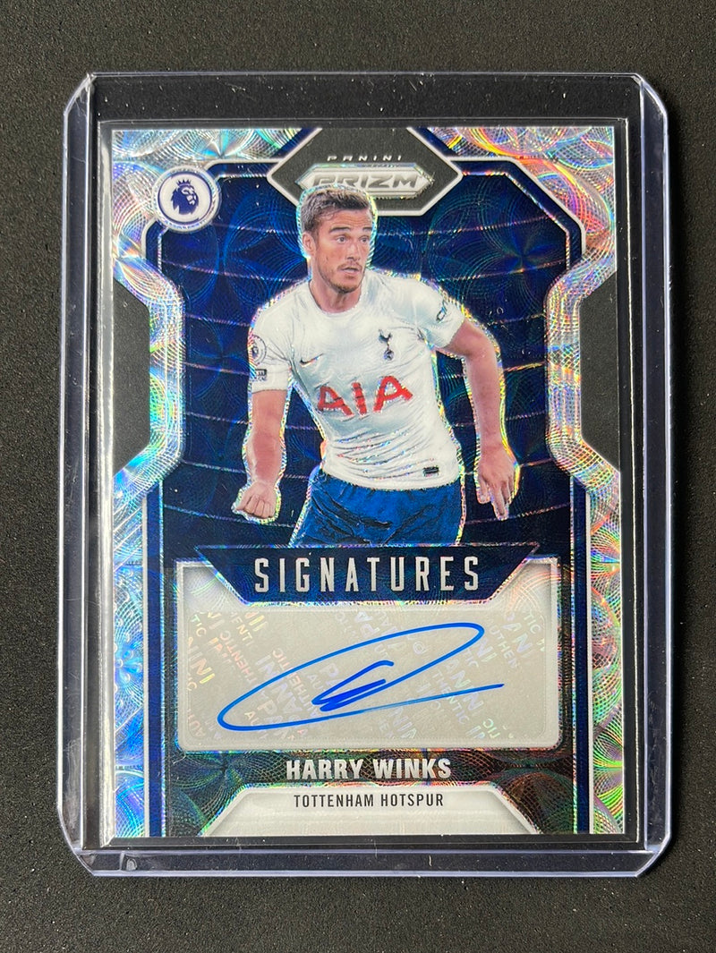 2021-22 Prizm Premier League Harry Winks Signatures Autograph Choice S-HW