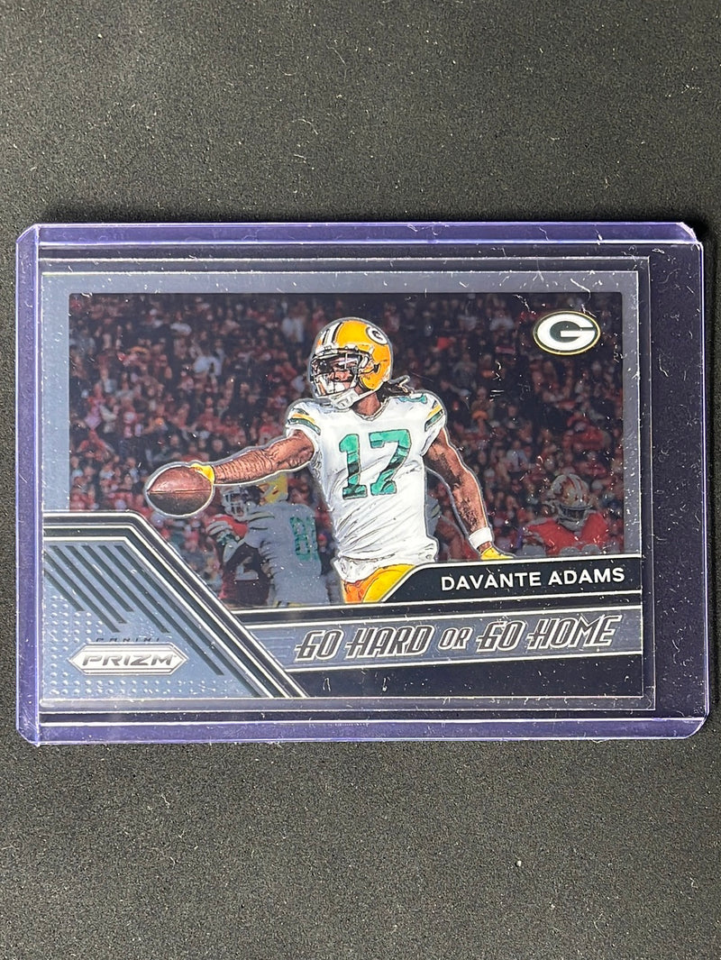 2020 Panini Prizm Football Davante Adams Go Hard Or Go Home