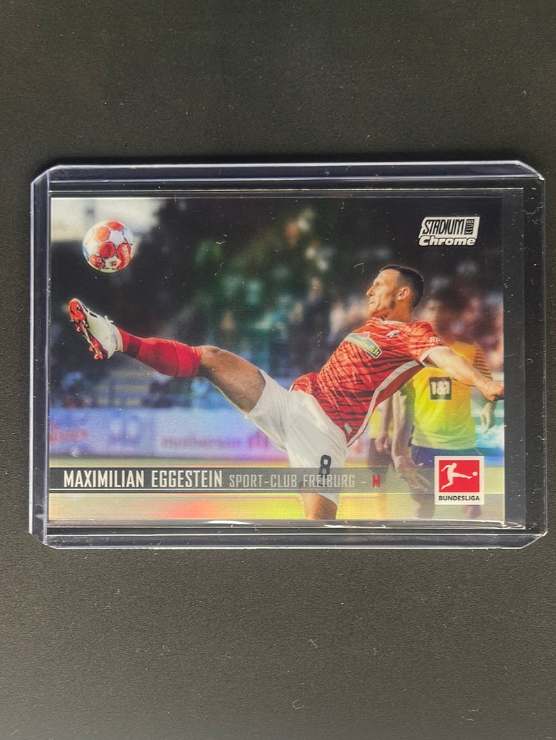 2021-22 Topps Bundesliga Stadium Club Chrome Maximilian Eggestein Refractor