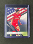 2021-22 Topps UEFA Champions League Brenden Aaronson Flags of Foundation