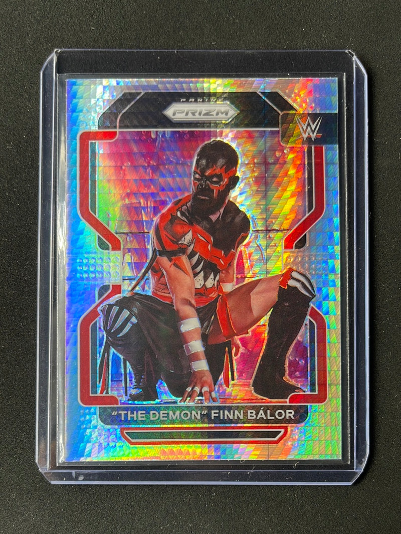 2022 Prizm WWE "The Demon" Finn Balor Hyper Prizm