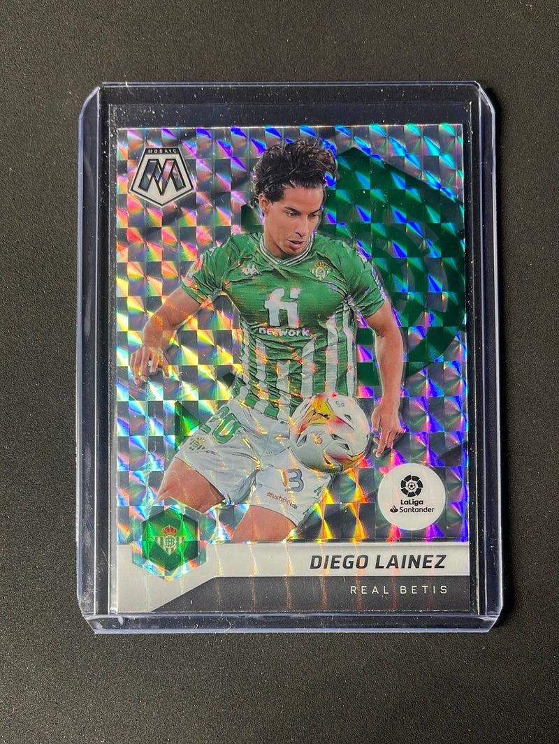 2021-22 Panini Mosaic La Liga Diego Lainez Mosaic