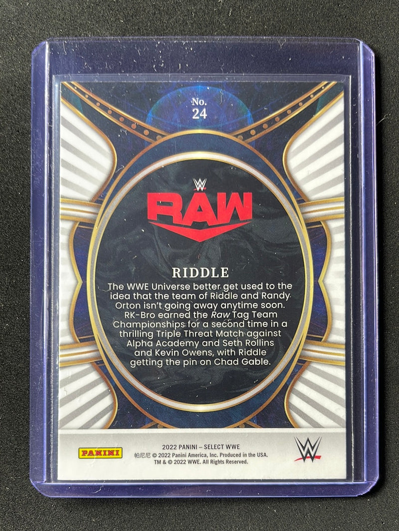 2022 Panini Select WWE Riddle Phenomenon