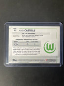 2020-21 Topps Chrome Bundesliga Koen Casteels X-Fractor Refractor 34/250