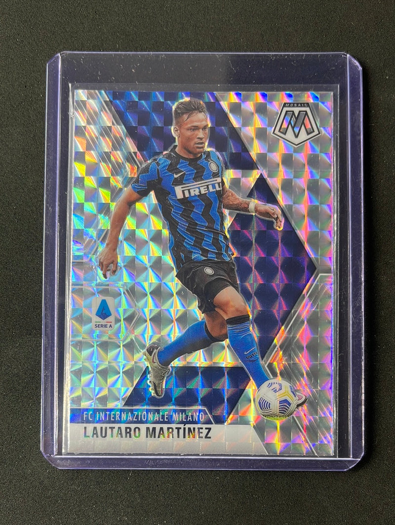 2020-21 Panini Mosaic Serie A Lautaro Martinez Mosaic