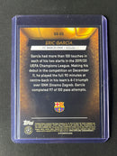 2021-22 Topps Stadium Club Chrome UEFA Champions League Eric Garcia Glimpses Of Gold