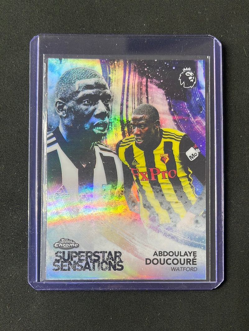 2018-19 Topps Chrome Premier League Abdoulaye Doucoure Superstar Sensations