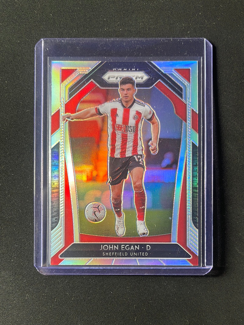 2020-21 Panini Prizm Premier League John Egan Silver Prizm