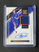 2021-22 Panini Impeccable EPL Christian Pulisic Extravagance Memorabilia Autographs 8/10