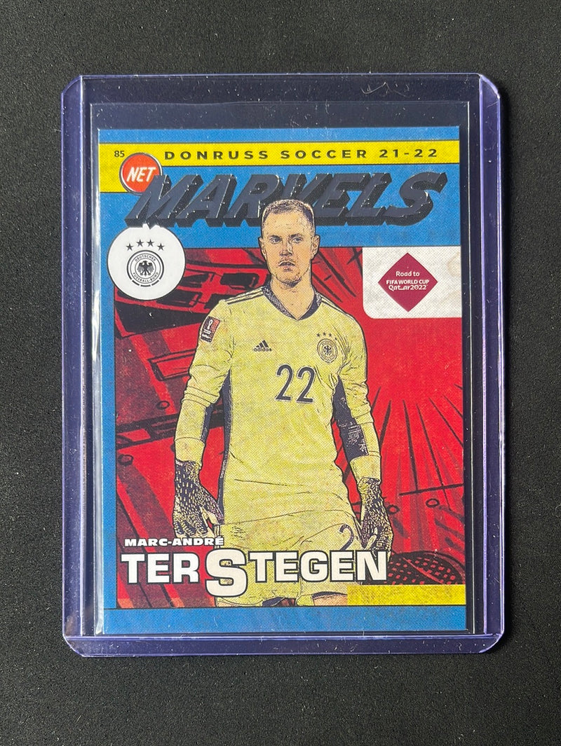 2021-22 Panini Donruss Road To Qatar Marc-Andre Ter Stegen Net Marvels