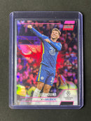 2021-22 Topps Stadium Club Chrome UEFA Champions League Mason Mount Pink/Red Electric Charge Refractor
