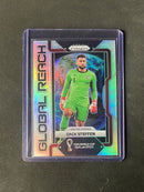 2022 Panini Prizm FIFA World Cup Qatar Zack Steffen Global Reach Silver Prizm