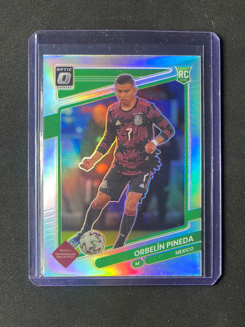 2021-22 Panini Donruss Road To Qatar Orbelin Pineda Optic Silver