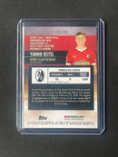 2021-22 Topps Bundesliga Stadium Club Chrome Yannik Keitel Purple 165/299