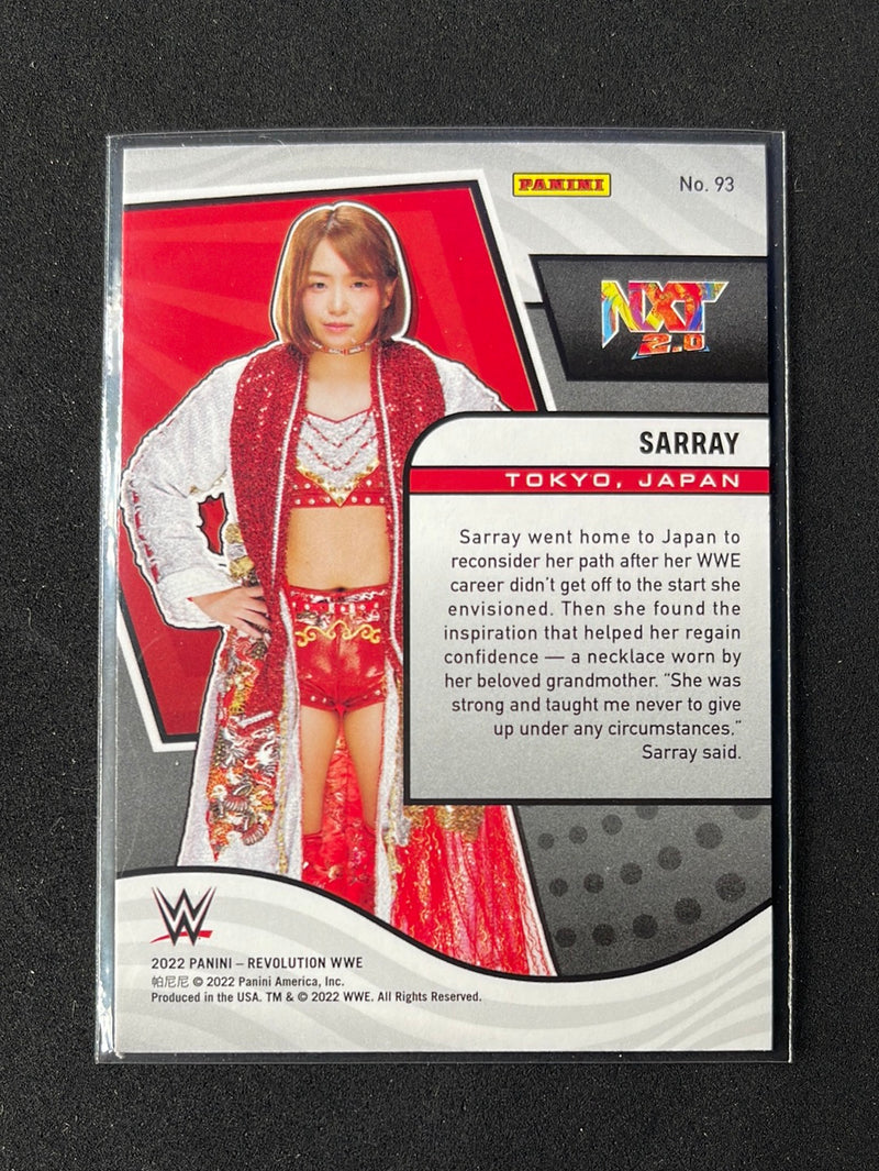 2022 Revolution WWE Sarray