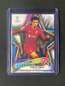 2021-22 Topps UEFA Champions League Curtis Jones Future Stars