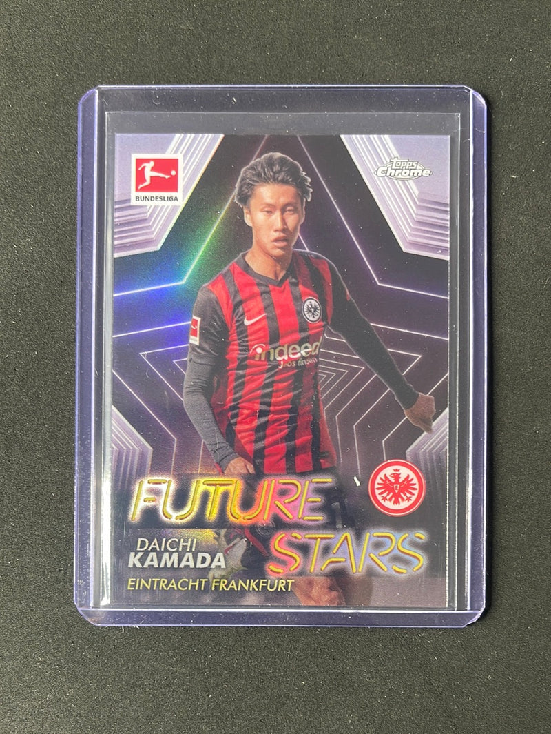 2020-21 Topps Chrome Bundesliga Daichi Kamada Future Stars