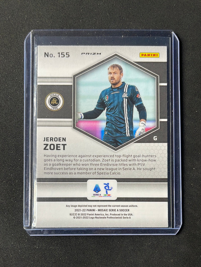 2021-22 Panini Mosaic Serie A Jeroen Zoet Silver