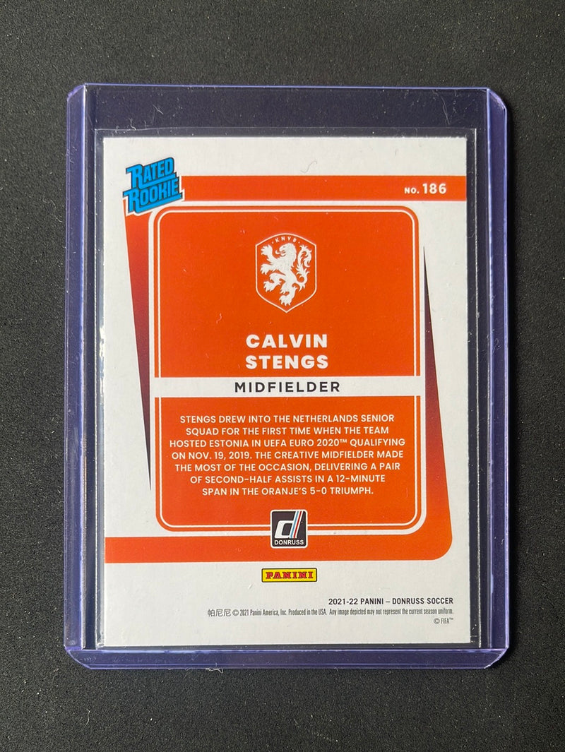 2021-22 Panini Donruss Road To Qatar Calvin Stengs