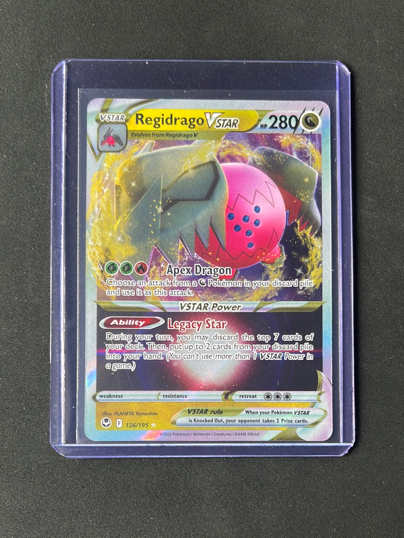 Pokemon TCG Silver Tempest Regidrago VSTAR 136/195