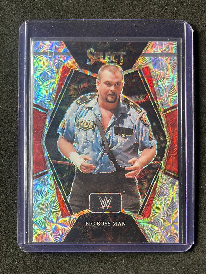 2022 Panini Select WWE Big Boss Man Premier Level Scope Prizm