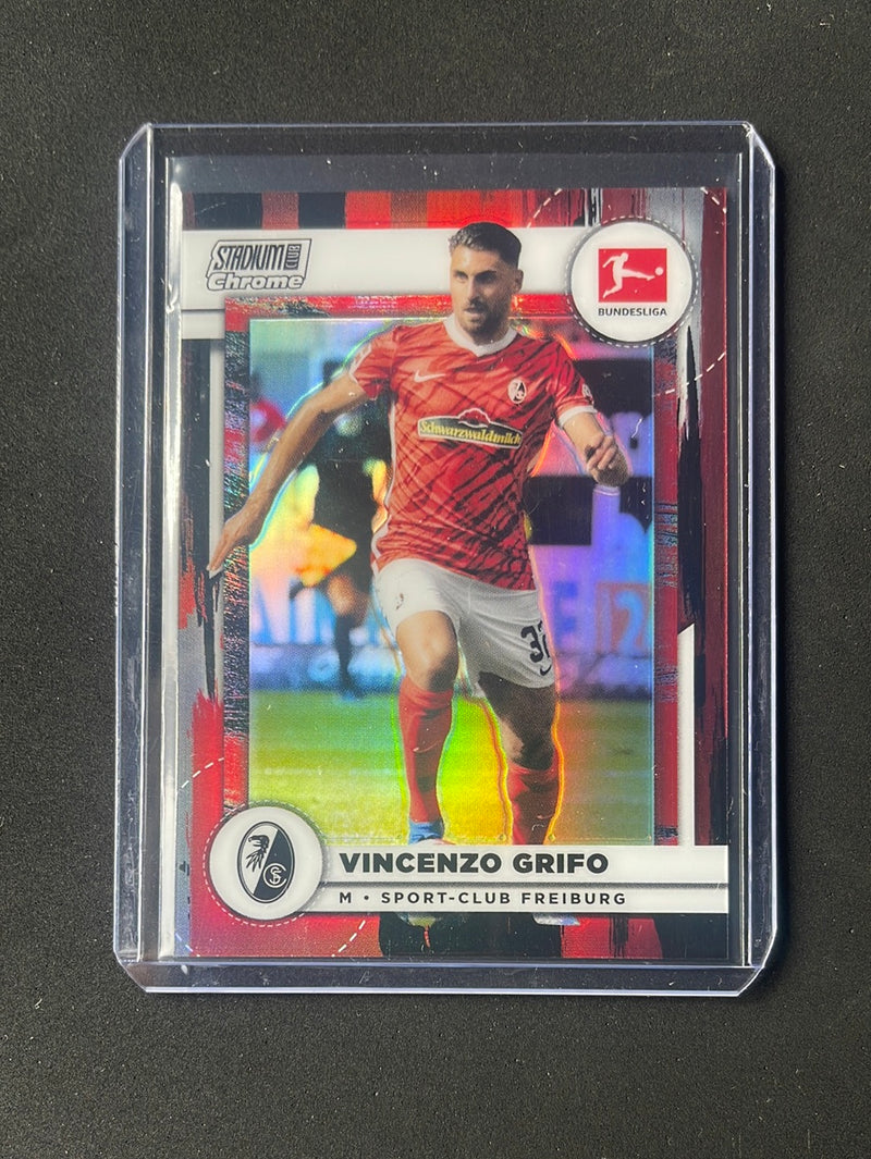 2021-22 Topps Bundesliga Stadium Club Chrome Vincenzo Grifo Ball Artists