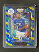2021-22 Prizm Premier League Wesley Fofana Blue/Yellow/Green Choice Prizm