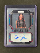 2022 Prizm WWE Cora Jade Superstars Autographs