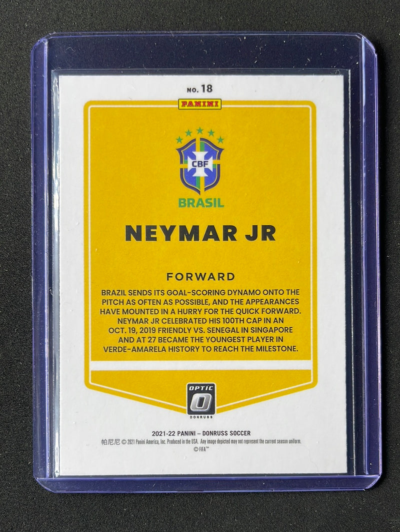 2021-22 Panini Donruss Road To Qatar Neymar Jr Optic